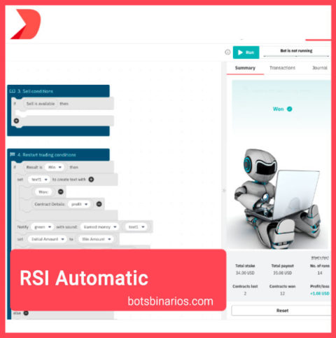 RSI Automático | DBot - Bots Binarios